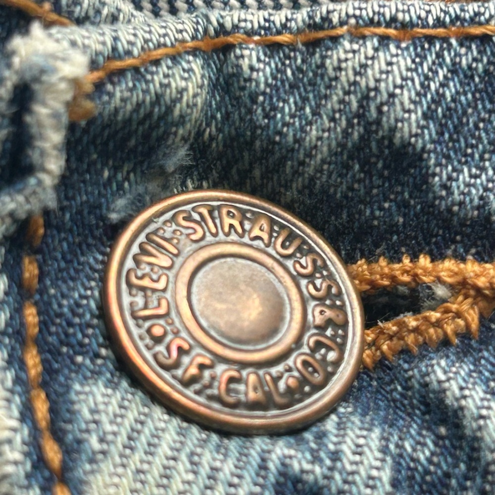 Vintage Levi’s 609 Orange Tab Jeans W29 L32 1988 High‎ Rise Tapered - Picture 7 of 12